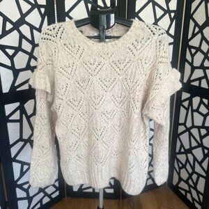 Cozy Cream Knit Sweater